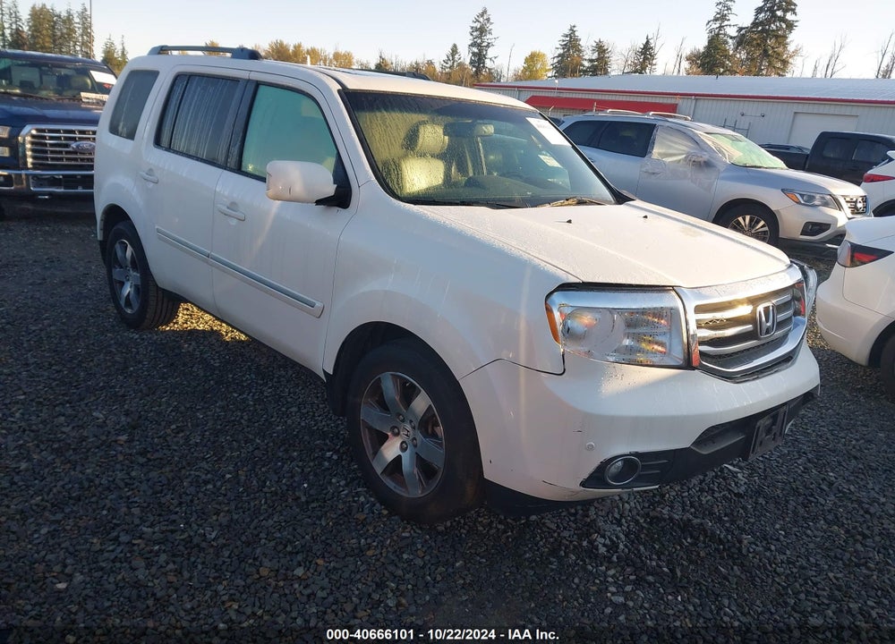 2012 HONDA PILOT TOURING VIN: 5FNYF4H95CB074385