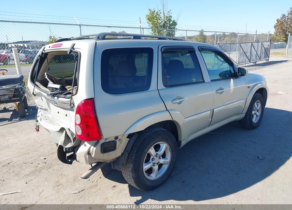 2005 MAZDA TRIBUTE S VIN: 4F2CZ94195KM10902