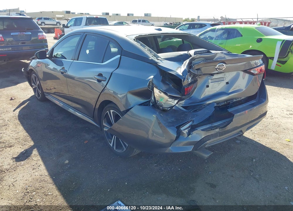 2022 NISSAN SENTRA SR XTRONIC CVT VIN: 3N1AB8DV1NY260846