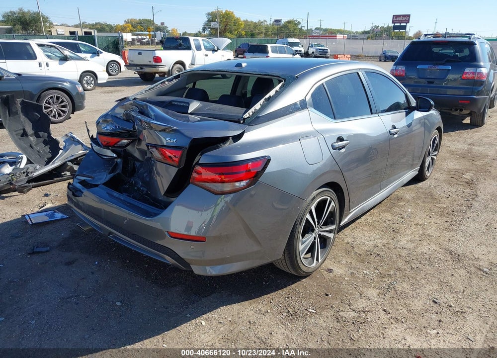 2022 NISSAN SENTRA SR XTRONIC CVT VIN: 3N1AB8DV1NY260846
