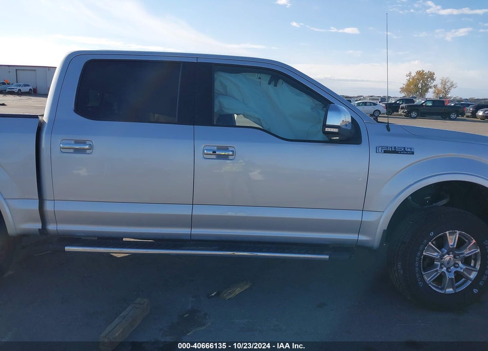 2015 FORD F-150 LARIAT VIN: 1FTEW1EF4FKD59159