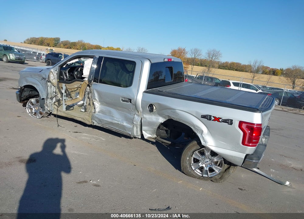 2015 FORD F-150 LARIAT VIN: 1FTEW1EF4FKD59159