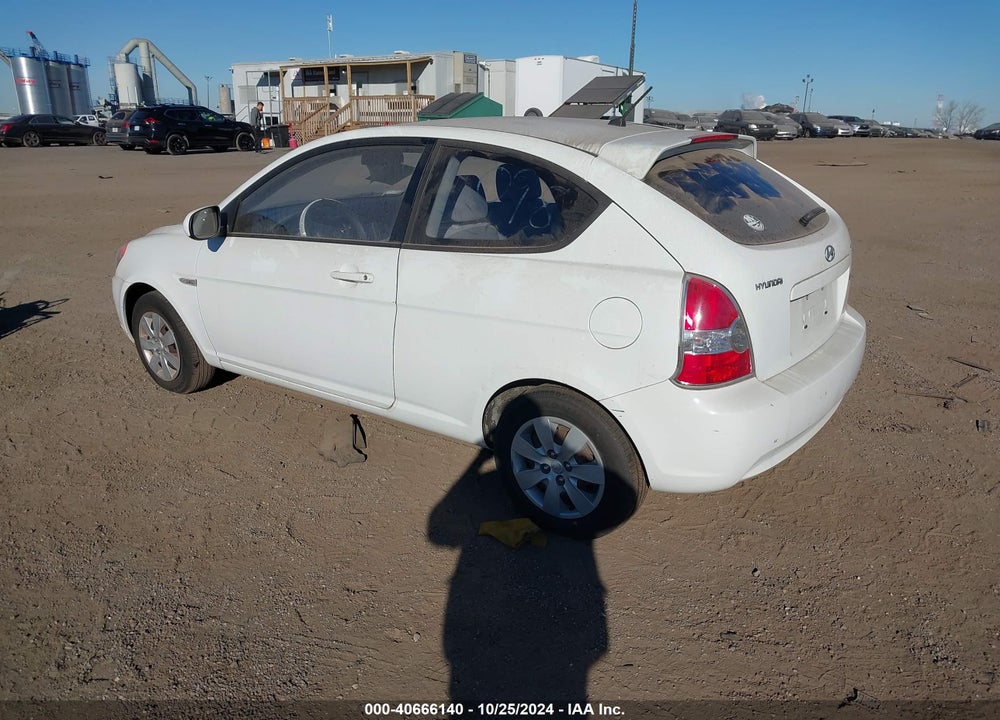 2010 HYUNDAI ACCENT GS VIN: KMHCM3AC3AU185484