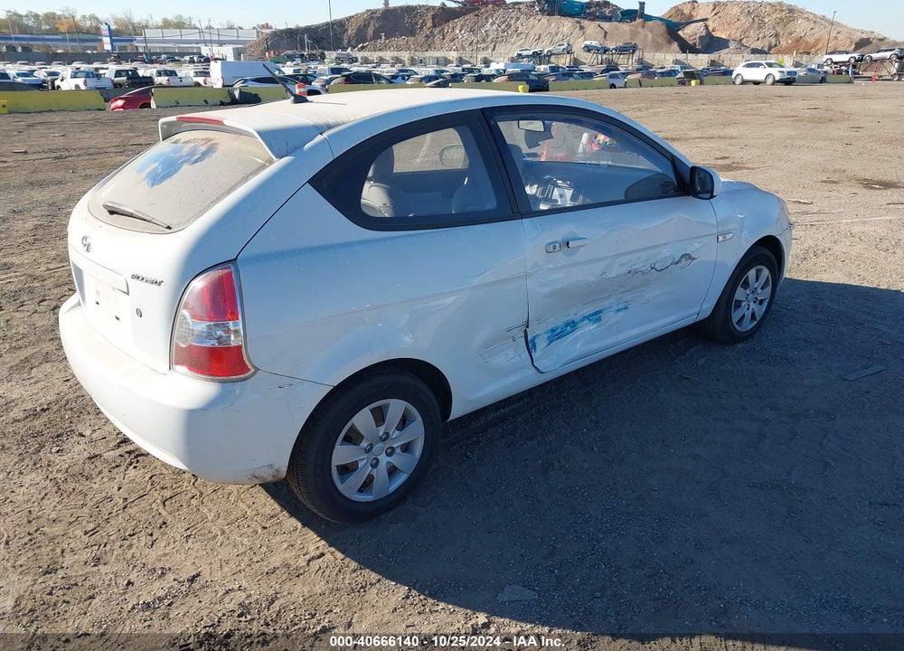 2010 HYUNDAI ACCENT GS VIN: KMHCM3AC3AU185484