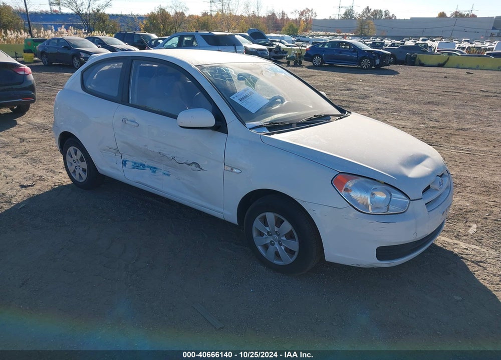 2010 HYUNDAI ACCENT GS VIN: KMHCM3AC3AU185484