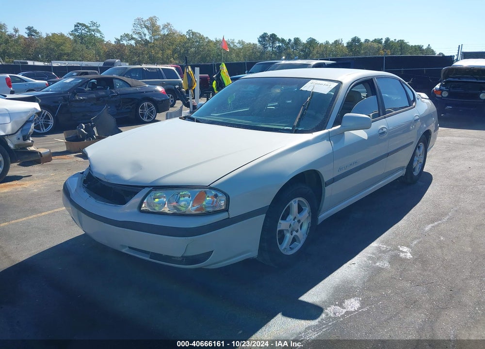 2003 CHEVROLET IMPALA LS VIN: 2G1WH55KX39314266
