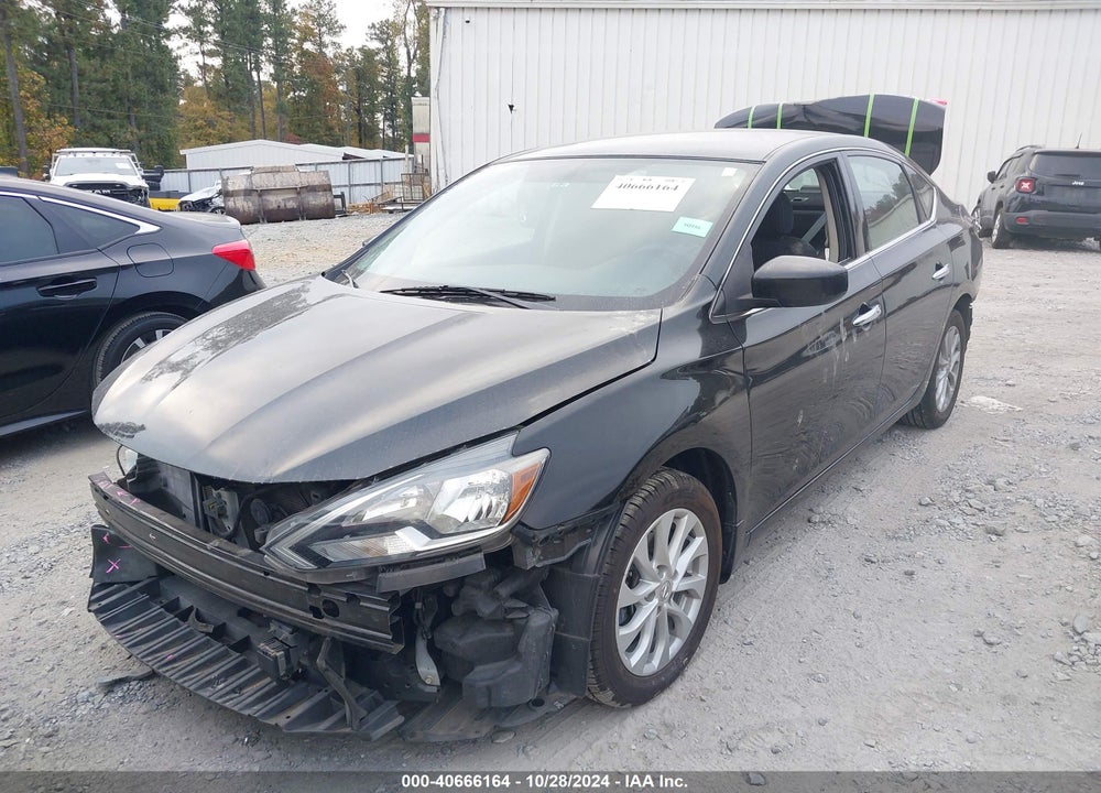 2018 NISSAN SENTRA SV VIN: 3N1AB7AP0JL620065