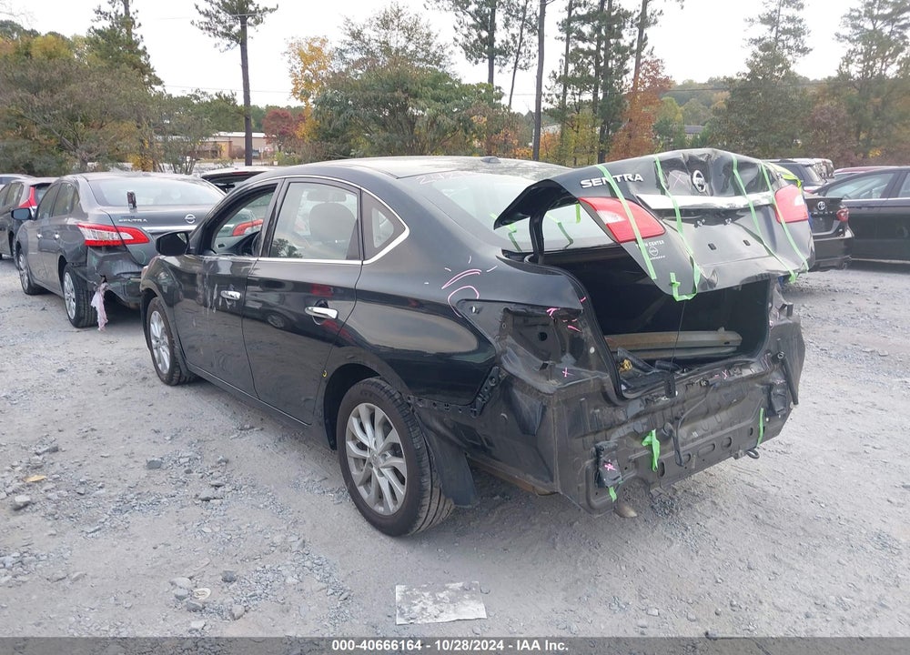 2018 NISSAN SENTRA SV VIN: 3N1AB7AP0JL620065