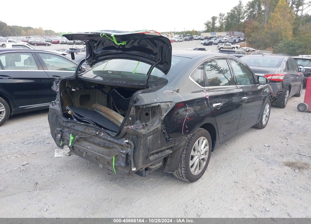 2018 NISSAN SENTRA SV VIN: 3N1AB7AP0JL620065