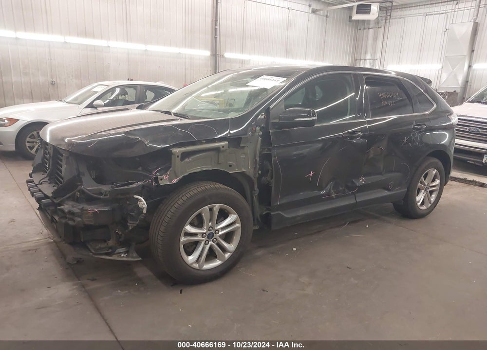 2015 FORD EDGE SEL VIN: 2FMTK4J92FBC10887