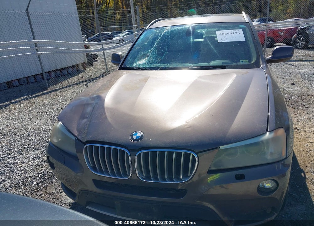 2011 BMW X3 XDRIVE35I VIN: 5UXWX7C58BLT78122
