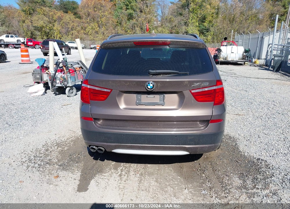 2011 BMW X3 XDRIVE35I VIN: 5UXWX7C58BLT78122
