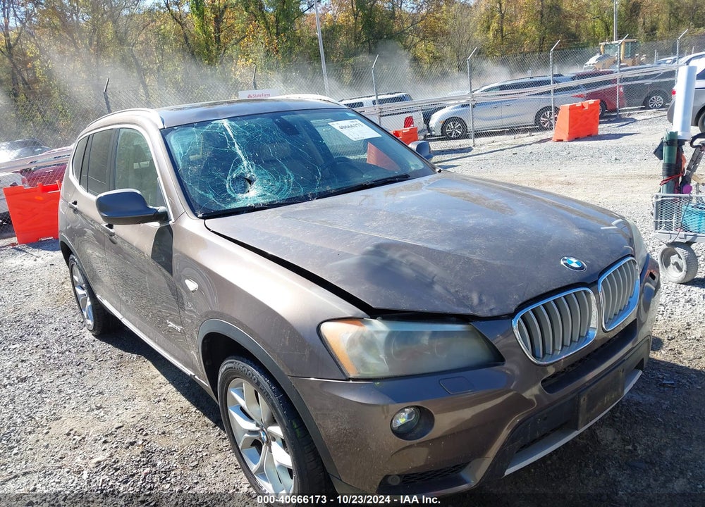 2011 BMW X3 XDRIVE35I VIN: 5UXWX7C58BLT78122
