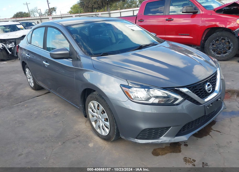 2019 NISSAN SENTRA S VIN: 3N1AB7AP2KY341589