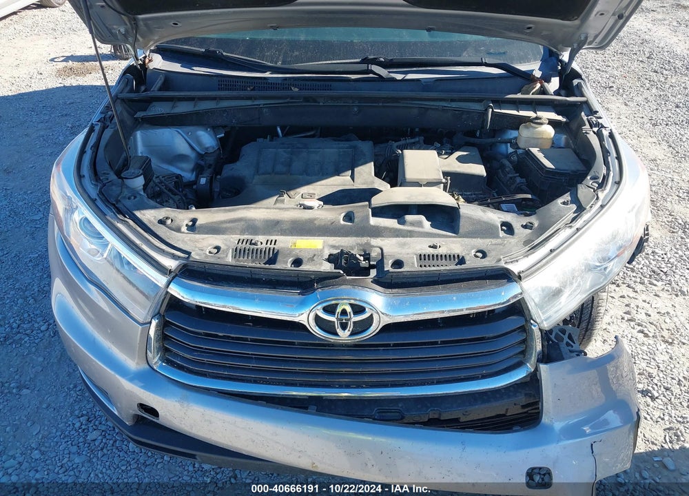 2016 TOYOTA HIGHLANDER XLE V6 VIN: 5TDJKRFH3GS345353