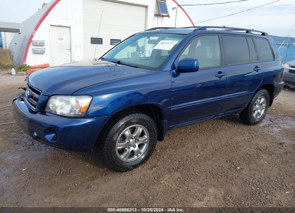 2005 TOYOTA HIGHLANDER V6 VIN: JTEEP21A450133383