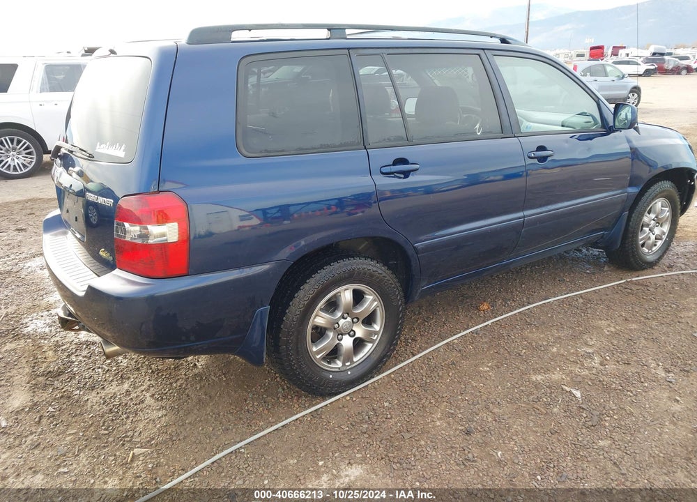 2005 TOYOTA HIGHLANDER V6 VIN: JTEEP21A450133383