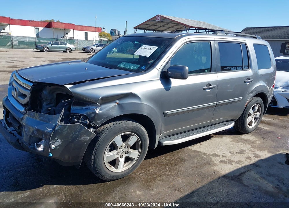 2009 HONDA PILOT EX-L VIN: 5FNYF48509B052364