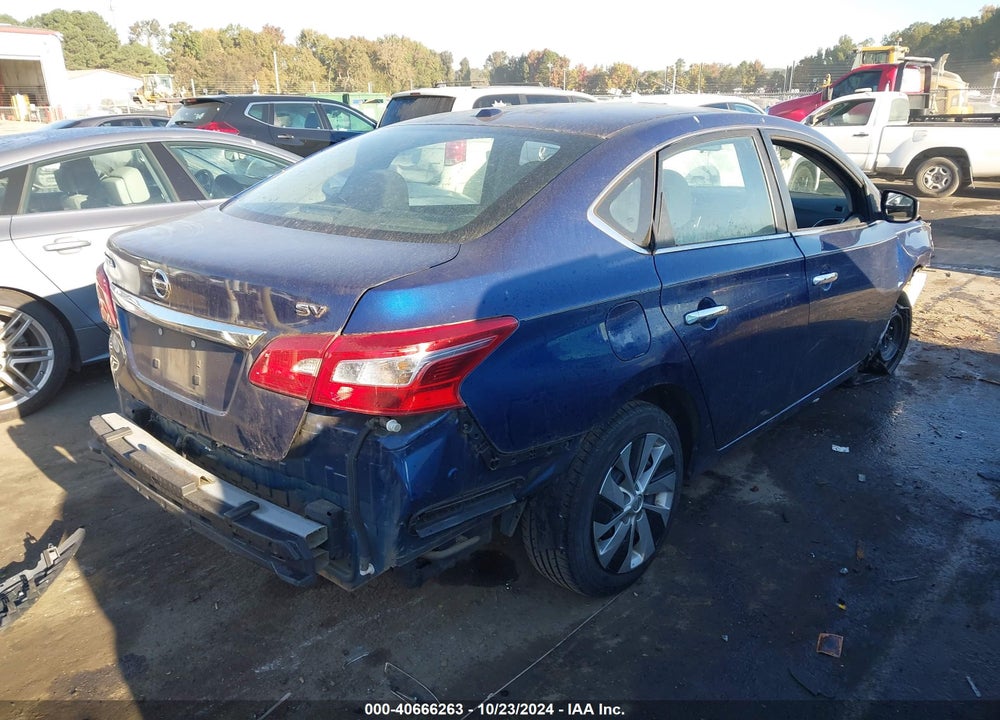 2019 NISSAN SENTRA SV VIN: 3N1AB7AP1KY298119