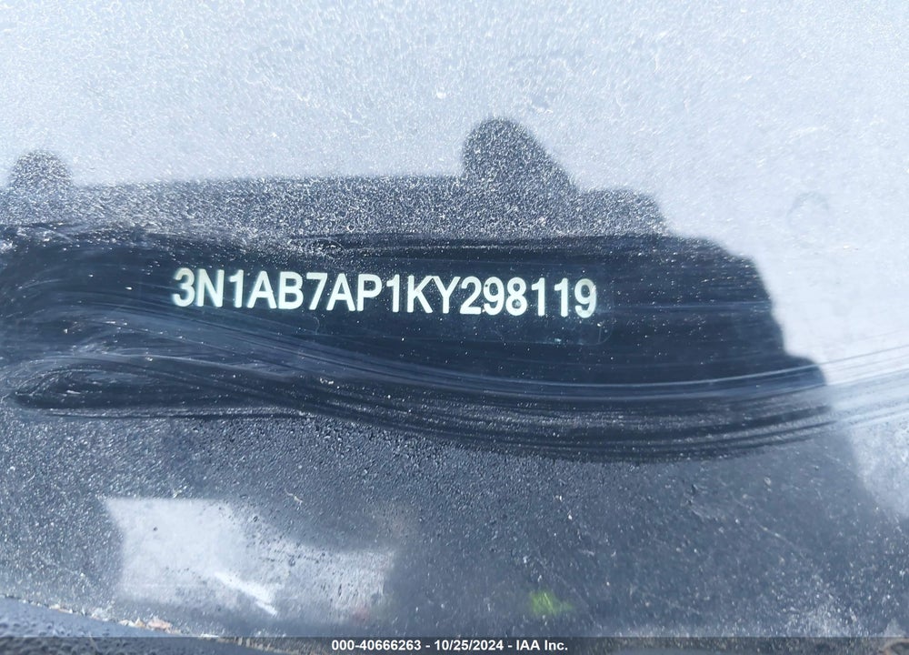 2019 NISSAN SENTRA SV VIN: 3N1AB7AP1KY298119