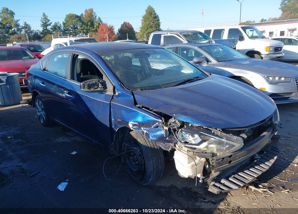 2019 NISSAN SENTRA SV VIN: 3N1AB7AP1KY298119