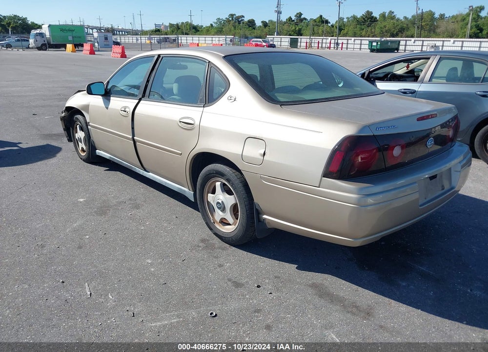 2004 CHEVROLET IMPALA VIN: 2G1WF52E049432946