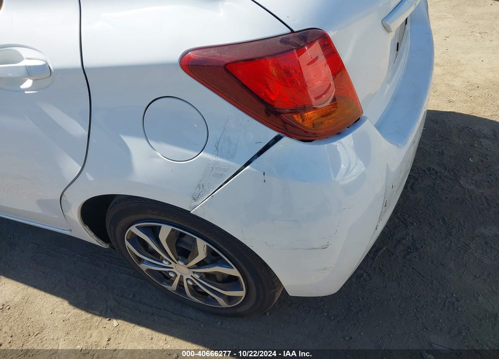 2015 TOYOTA YARIS L VIN: VNKKTUD36FA023997
