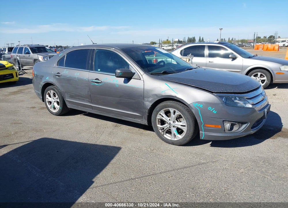 2012 FORD FUSION SE VIN: 3FAHP0HA9CR327700