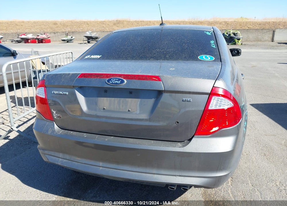 2012 FORD FUSION SE VIN: 3FAHP0HA9CR327700