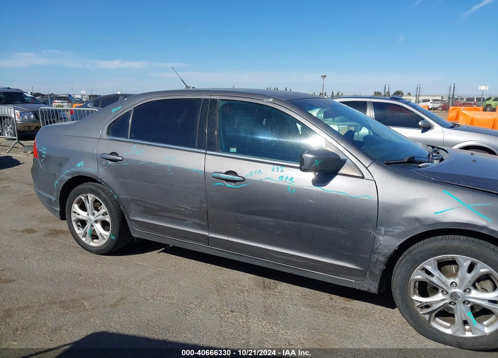 2012 FORD FUSION SE VIN: 3FAHP0HA9CR327700