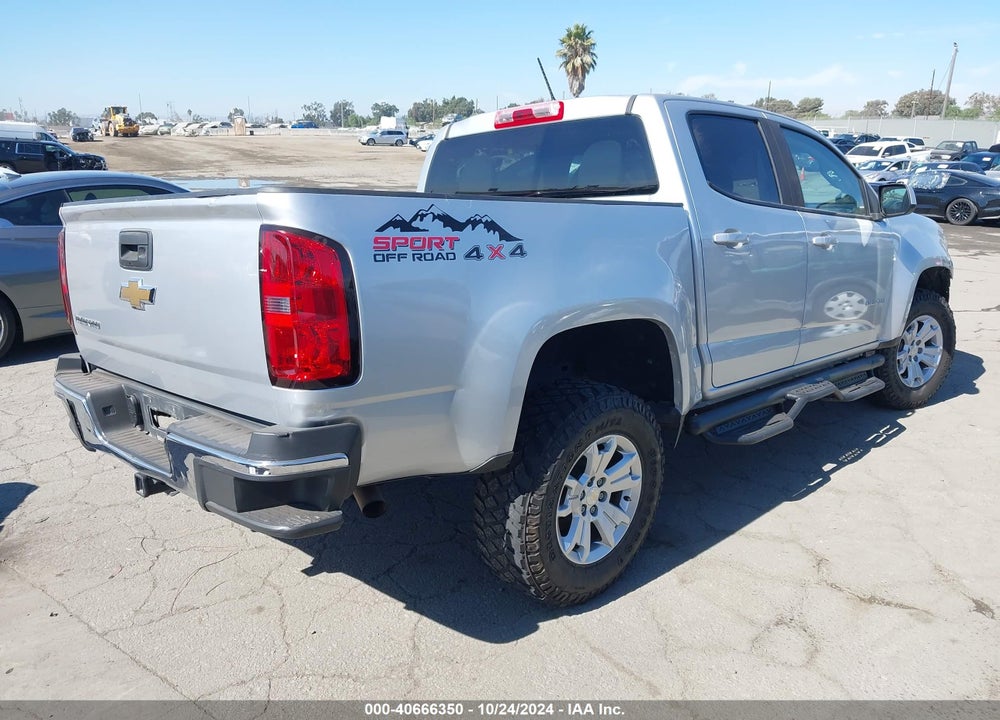 2020 CHEVROLET COLORADO 4WD SHORT BOX WT VIN: 1GCGTBEN7L1177195