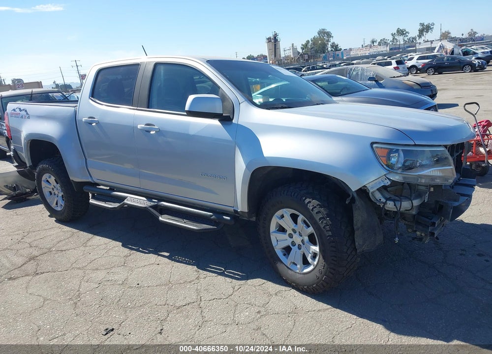 2020 CHEVROLET COLORADO 4WD SHORT BOX WT VIN: 1GCGTBEN7L1177195