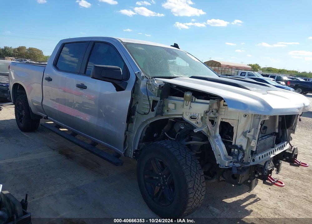 2022 CHEVROLET SILVERADO 1500 4WD STANDARD BED CUSTOM TRAIL BOSS VIN: 3GCPDCEK0NG550252