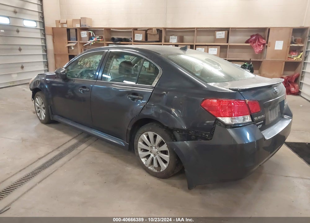 2011 SUBARU LEGACY 2.5I LIMITED VIN: 4S3BMCK66B3224732