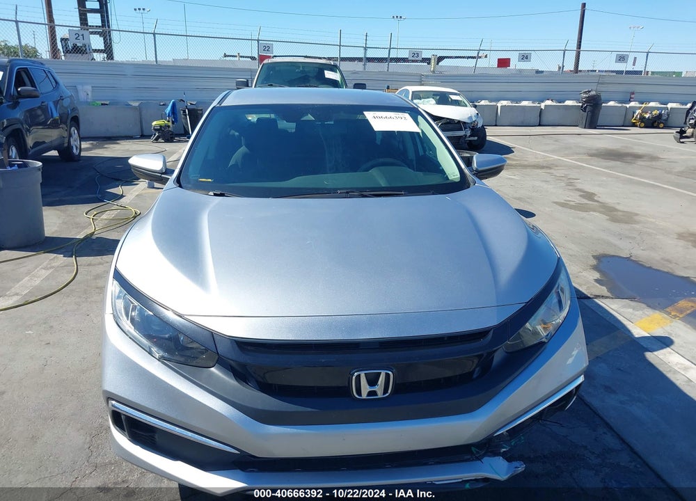 2019 HONDA CIVIC LX VIN: 19XFC2F64KE029424
