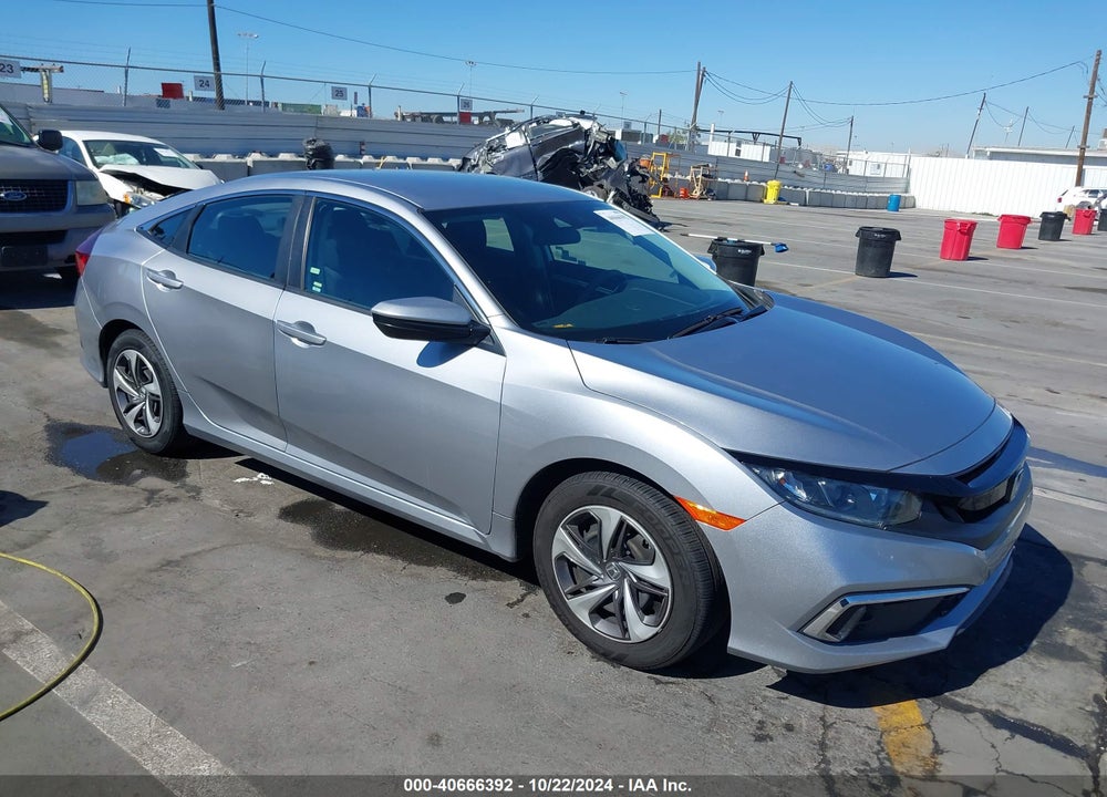 2019 HONDA CIVIC LX VIN: 19XFC2F64KE029424