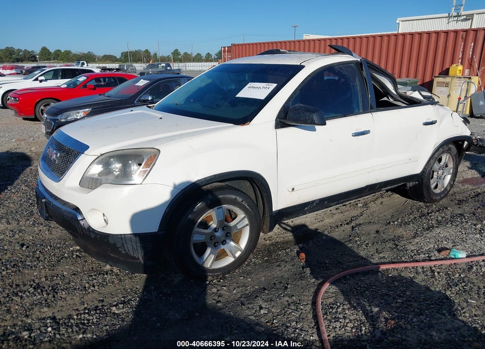 2010 GMC ACADIA SLE VIN: 1GKLRLED8AJ117261
