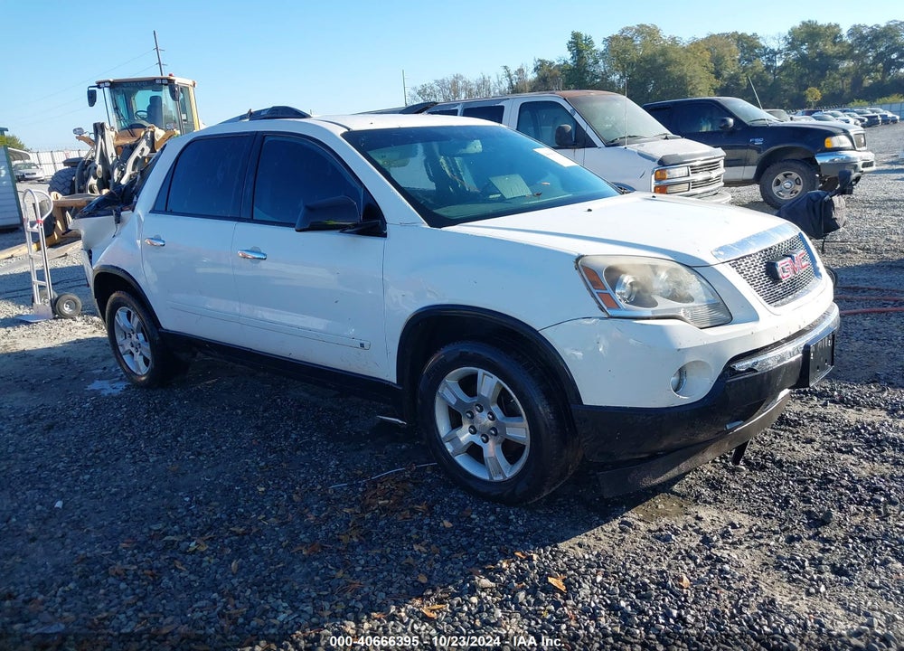 2010 GMC ACADIA SLE VIN: 1GKLRLED8AJ117261