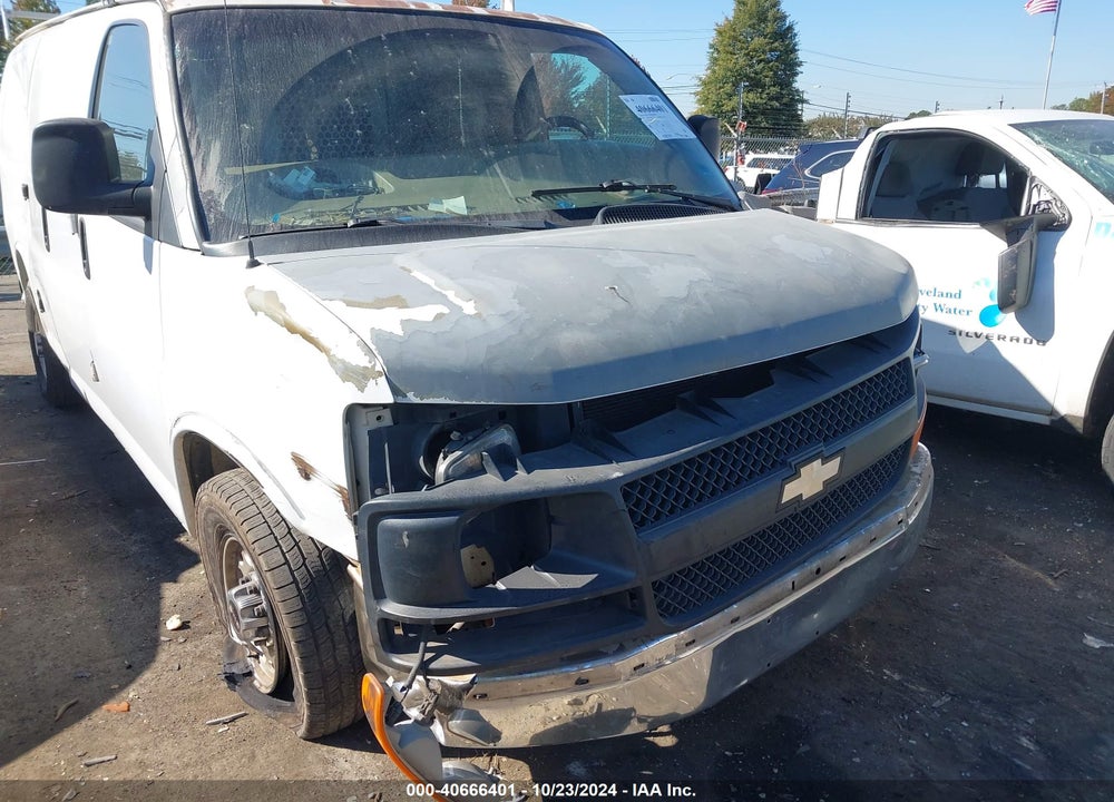 2008 CHEVROLET EXPRESS WORK VAN VIN: 1GCGG25C081147854