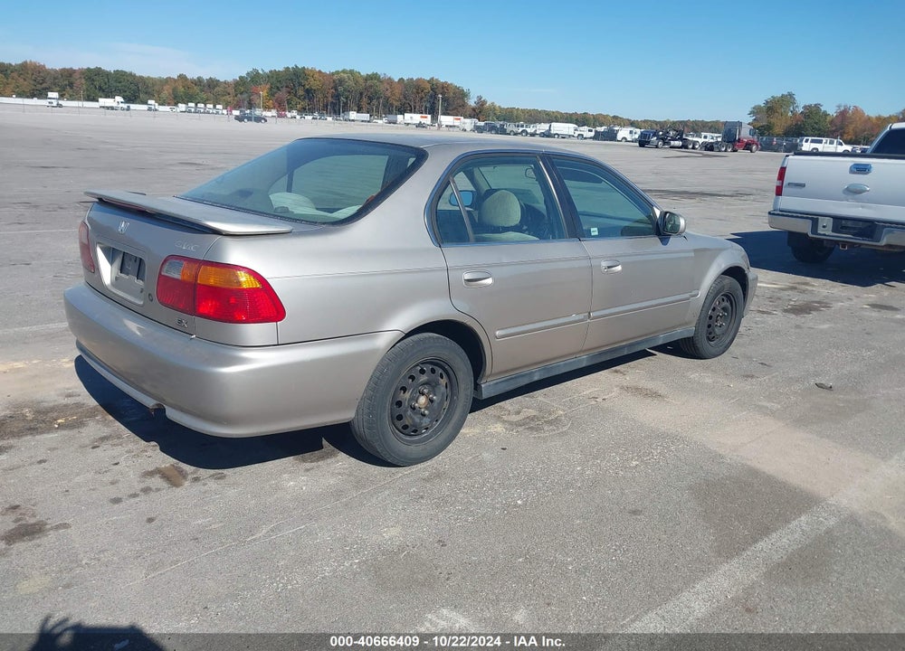 2000 HONDA CIVIC EX VIN: 1HGEJ8641YL028333