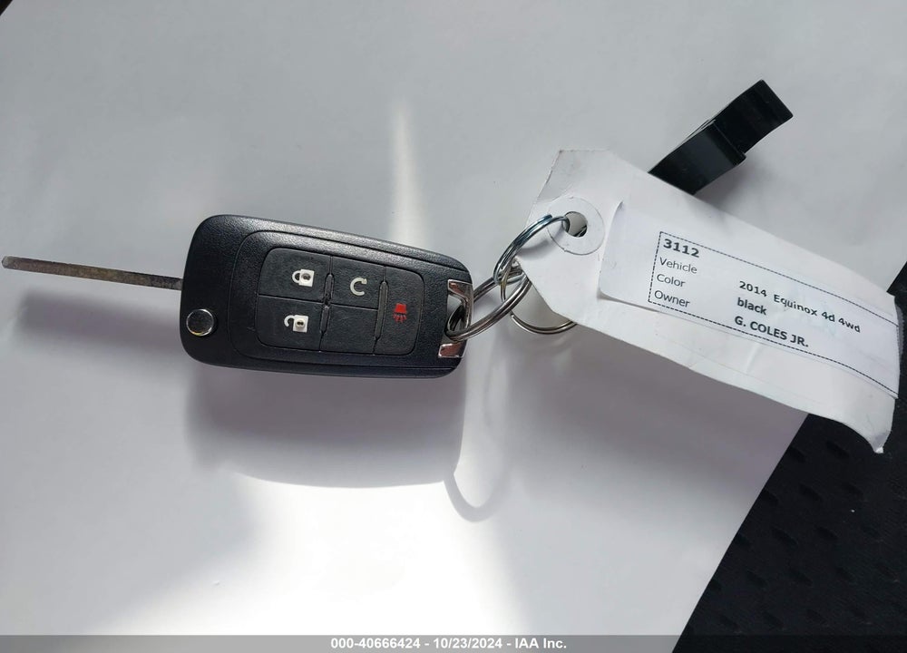 2014 CHEVROLET EQUINOX LS VIN: 2GNFLEEK1E6127497