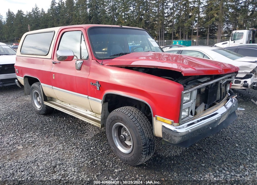 1988 CHEVROLET BLAZER V10 VIN: 1GNEV18K4JF122062