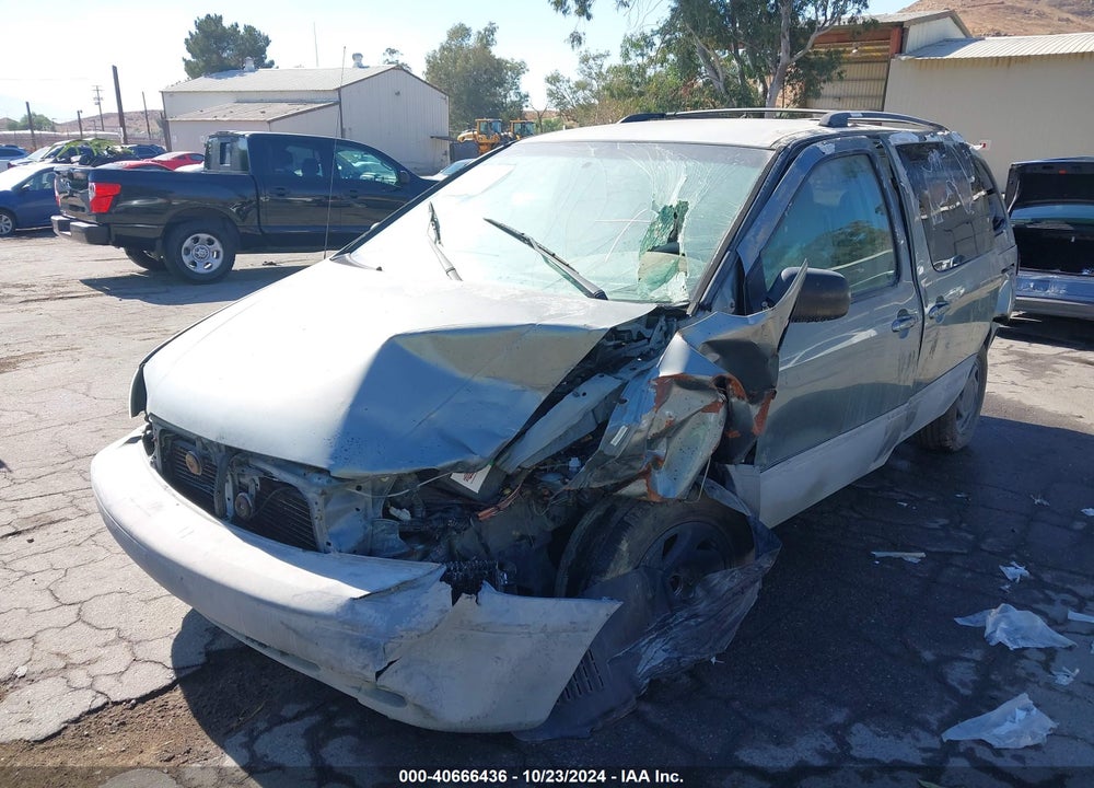 1999 TOYOTA SIENNA LE VIN: 4T3ZF13C3XU106482