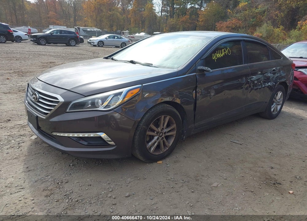 2016 HYUNDAI SONATA SE VIN: 5NPE24AF9GH315483