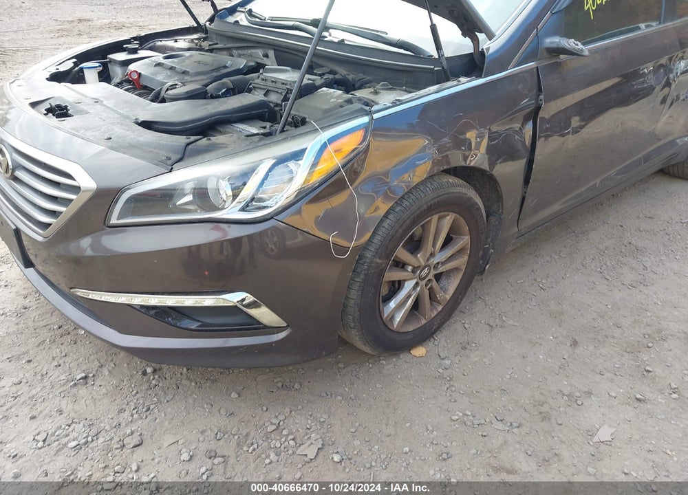 2016 HYUNDAI SONATA SE VIN: 5NPE24AF9GH315483