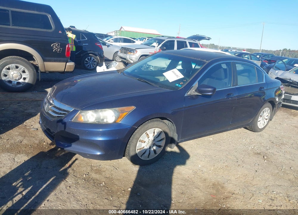 2012 HONDA ACCORD 2.4 LX VIN: 1HGCP2F35CA051600