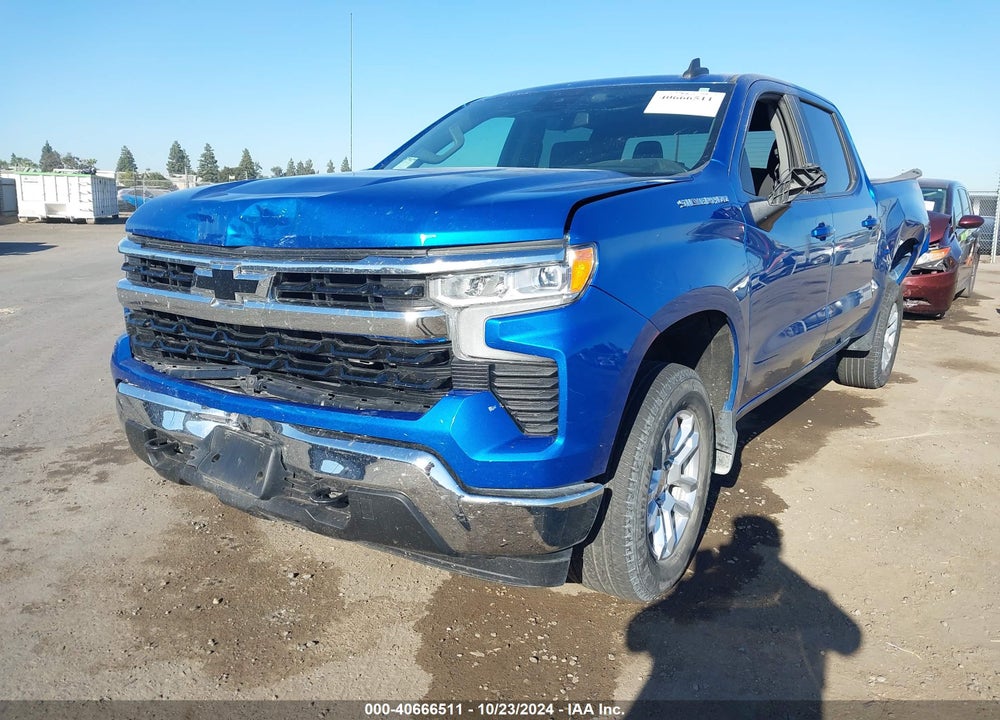 2022 CHEVROLET SILVERADO 1500 4WD STANDARD BED LT VIN: 1GCPDDEK0NZ540505