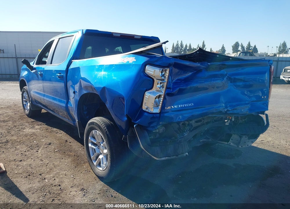2022 CHEVROLET SILVERADO 1500 4WD STANDARD BED LT VIN: 1GCPDDEK0NZ540505