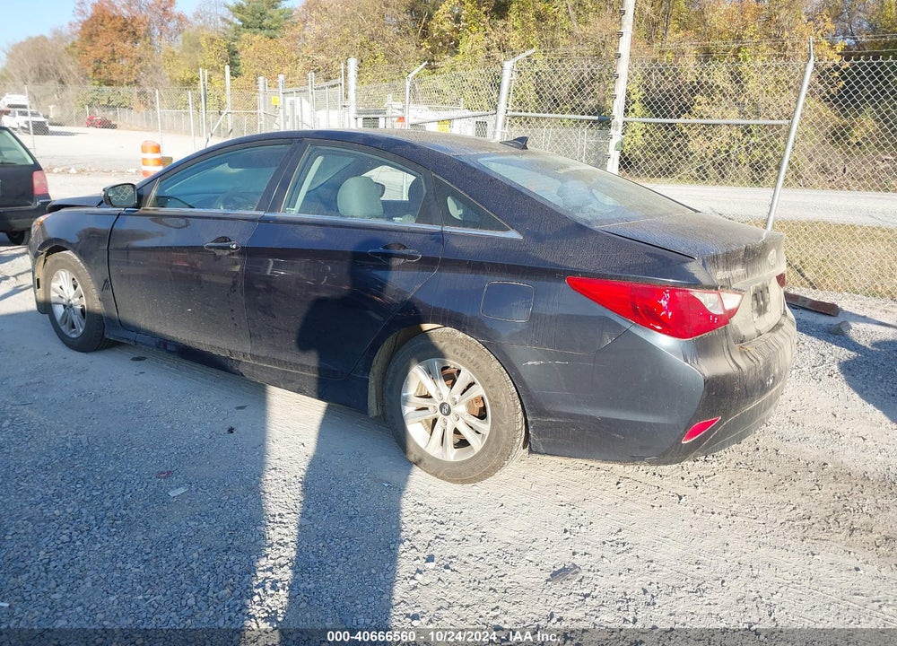 2014 HYUNDAI SONATA GLS VIN: 5NPEB4AC2EH947048