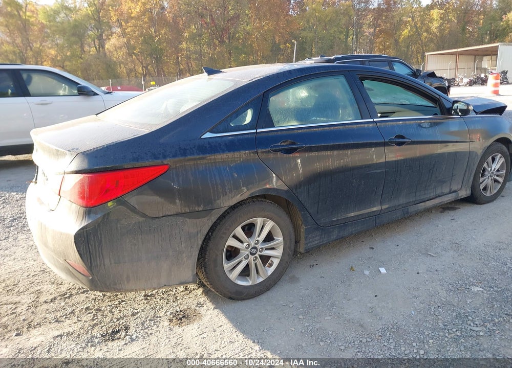 2014 HYUNDAI SONATA GLS VIN: 5NPEB4AC2EH947048